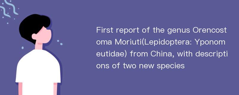 First report of the genus Orencostoma Moriuti(Lepidoptera: Yponomeutidae) from China, with descriptions of two new species