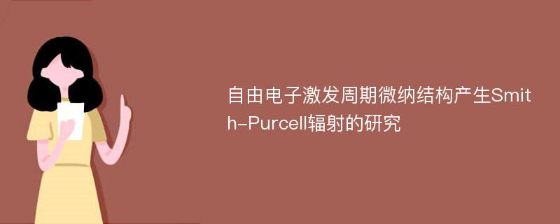 自由电子激发周期微纳结构产生Smith-Purcell辐射的研究