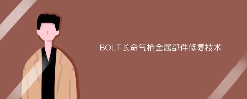 BOLT长命气枪金属部件修复技术