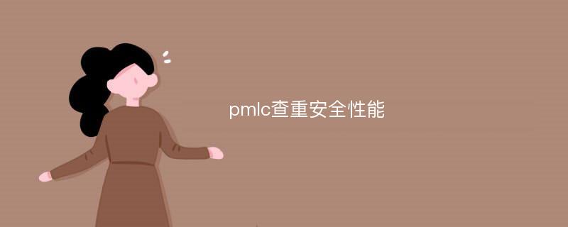 pmlc查重安全性能