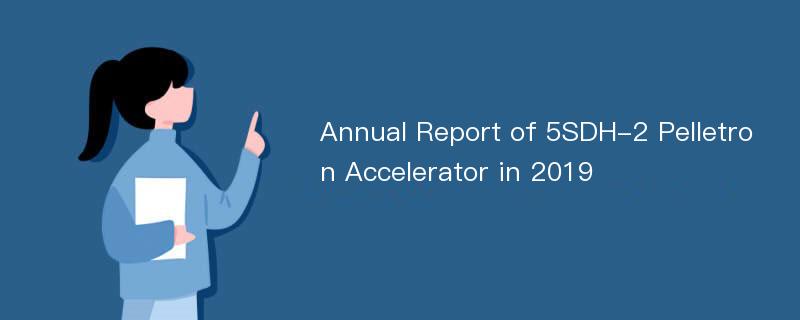 Annual Report of 5SDH-2 Pelletron Accelerator in 2019