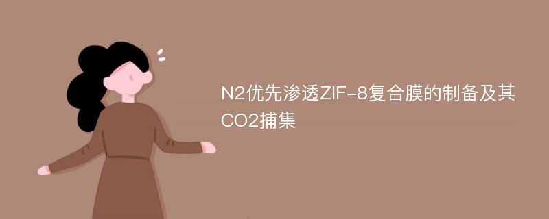 N2优先渗透ZIF-8复合膜的制备及其CO2捕集